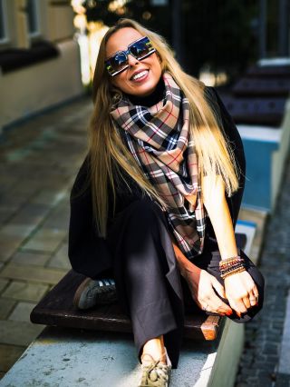 Další barva šátku z podzimní kolekce od Jadbergwomen 🍂#jadbergwomen #podzim #autumfashion